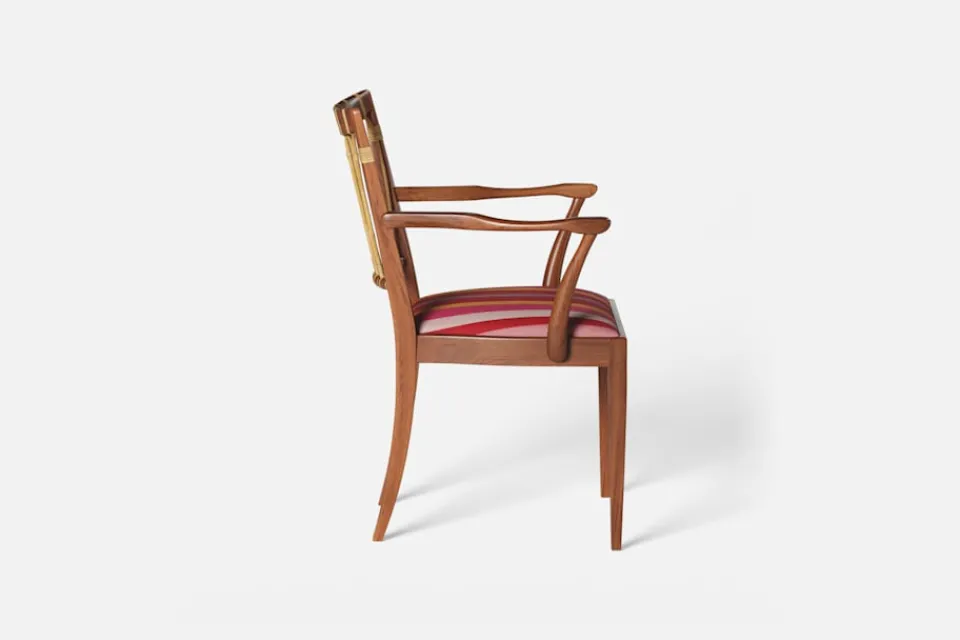 Karmstolar*Josef Frank Karmstol 1165 Mahogny Rotting, Hamaca Rojo, Multi