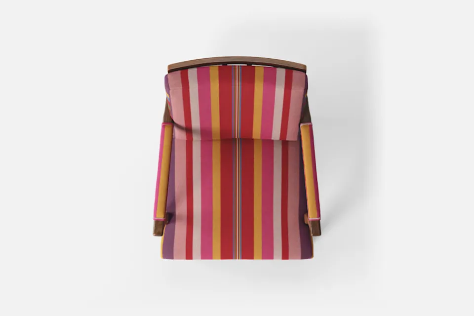 Fåtöljer|Karmstolar*Josef Frank Karmstol 868 Hamaca Rojo, Multi