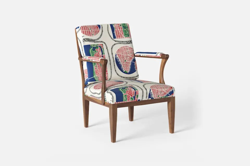 Fåtöljer|Karmstolar*Josef Frank Karmstol 868 Manhattan, Multi