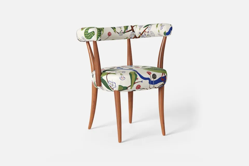 Karmstolar*Josef Frank Karmstol 966 Gröna Fåglar, Multi