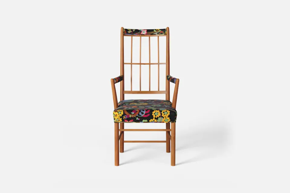 Matstolar|Karmstolar*Josef Frank Karmstol 652 Baranquilla, Svart