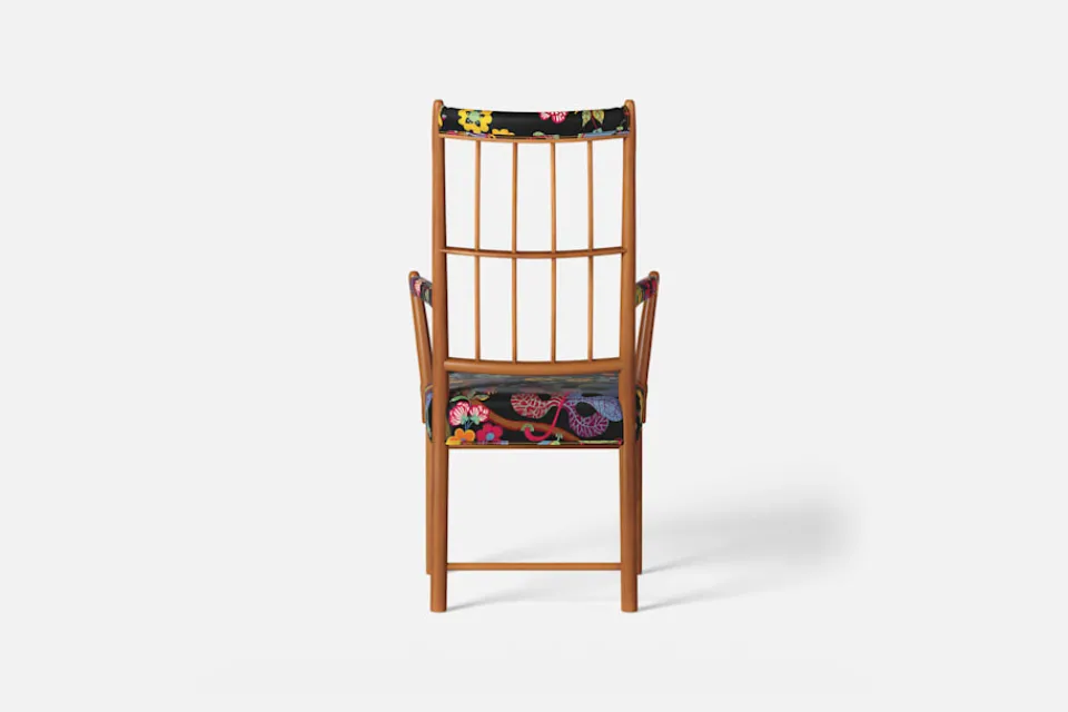 Matstolar|Karmstolar*Josef Frank Karmstol 652 Baranquilla, Svart