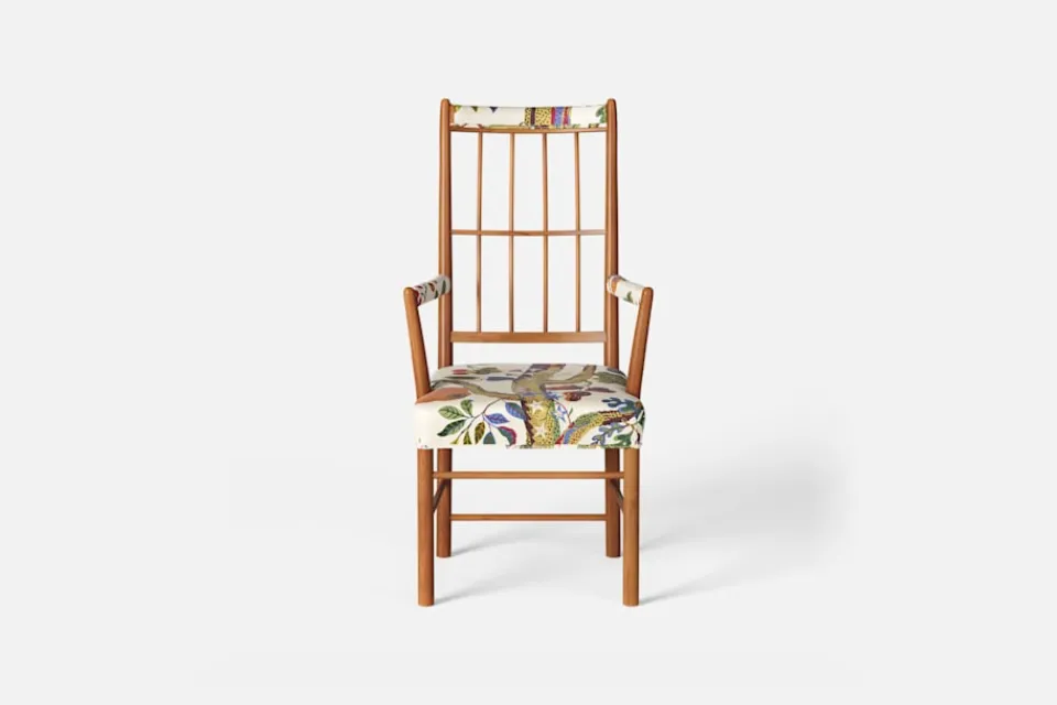 Karmstolar|Matstolar*Josef Frank Karmstol 652 Vegetable Tree, Multi