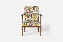 Fåtöljer|Karmstolar*Josef Frank Karmstol 868 Baranquilla, Vit