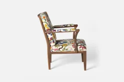 Fåtöljer|Karmstolar*Josef Frank Karmstol 868 Baranquilla, Vit