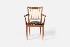 Karmstolar*Josef Frank Karmstol 1165 Mahogny Rotting, Baranquilla, Svart