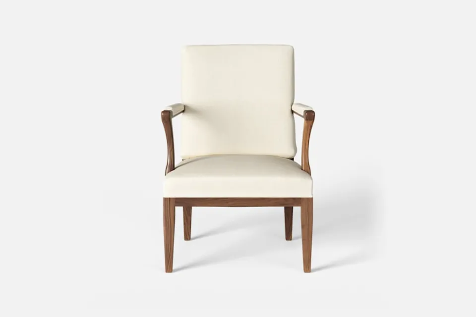 Fåtöljer|Karmstolar*Josef Frank Karmstol 868 Vägen, Vit