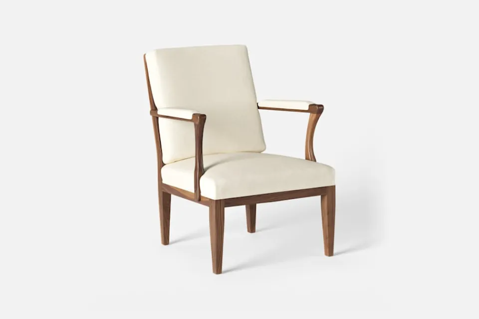 Fåtöljer|Karmstolar*Josef Frank Karmstol 868 Vägen, Vit