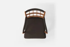 Karmstolar|Matstolar*Josef Frank Karmstol 652 Möbellin, Mörkbrun