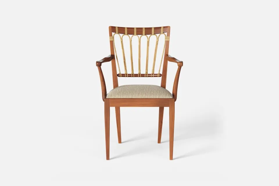 Karmstolar*Josef Frank Karmstol 1165 Mahogny Rotting, Dr Axel, Beige