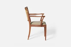 Karmstolar*Josef Frank Karmstol 1165 Mahogny Rotting, Dr Axel, Beige