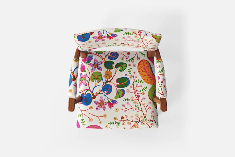 Karmstolar*Josef Frank Karmstol 695 Teheran, Vit