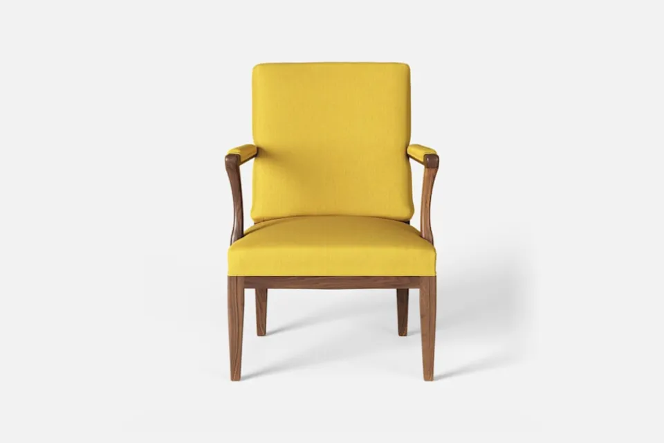 Fåtöljer|Karmstolar*Josef Frank Karmstol 868 Vägen, Ockra