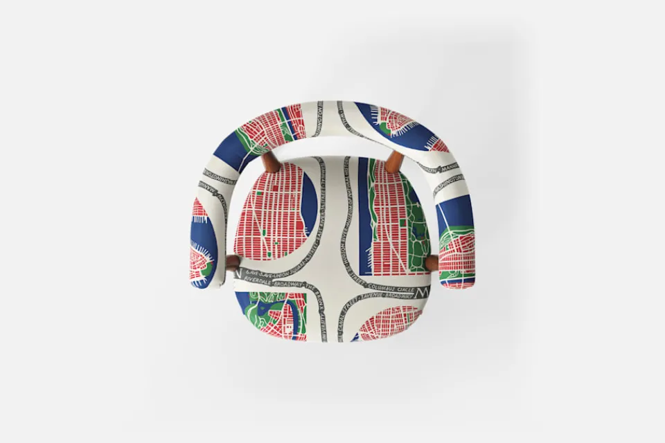 Karmstolar*Josef Frank Karmstol 966 Manhattan, Multi