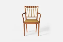 Karmstolar*Josef Frank Karmstol 1165 Mahogny Rotting, Möbellin, Bärnsten