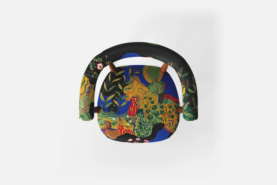 Karmstolar*Josef Frank Karmstol 966 Anakreon, Svart