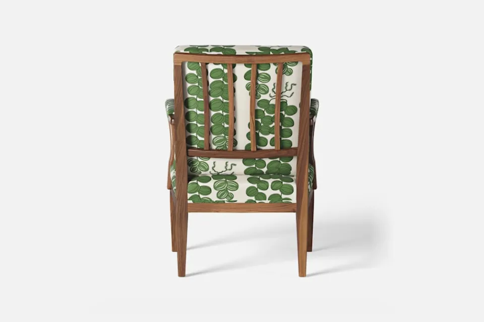 Fåtöljer|Karmstolar*Josef Frank Karmstol 868 Celotocaulis, Grön