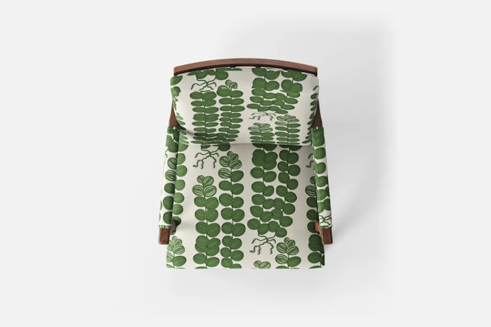 Fåtöljer|Karmstolar*Josef Frank Karmstol 868 Celotocaulis, Grön