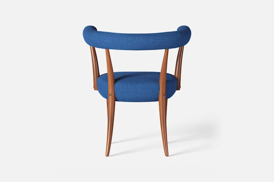 Karmstolar*Josef Frank Karmstol 966 Möbellin, Blå