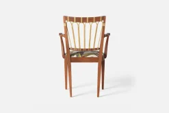 Karmstolar*Josef Frank Karmstol 1165 Mahogny Rotting, Vegetable Tree, Multi