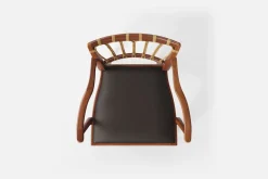 Karmstolar*Josef Frank Karmstol 1165 Mahogny Rotting, Brun Svart