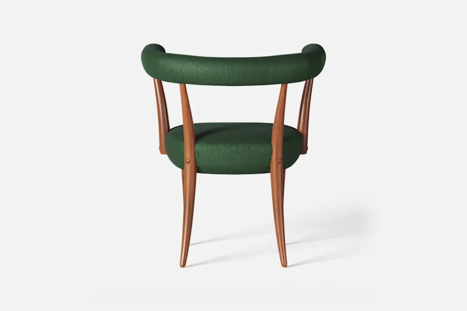 Karmstolar*Josef Frank Karmstol 966 Vägen, Mörkgrön