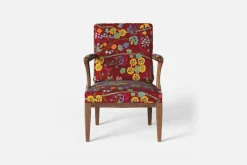 Fåtöljer|Karmstolar*Josef Frank Karmstol 868 Baranquilla, Vinröd