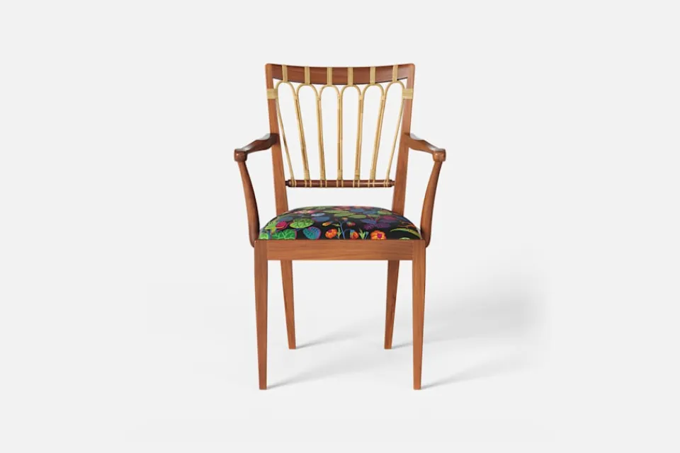 Karmstolar*Josef Frank Karmstol 1165 Mahogny Rotting, Under Ekvatorn, Multi