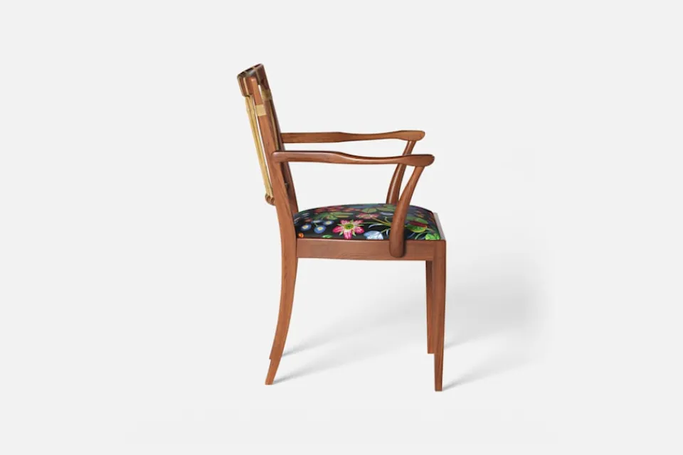 Karmstolar*Josef Frank Karmstol 1165 Mahogny Rotting, Under Ekvatorn, Multi