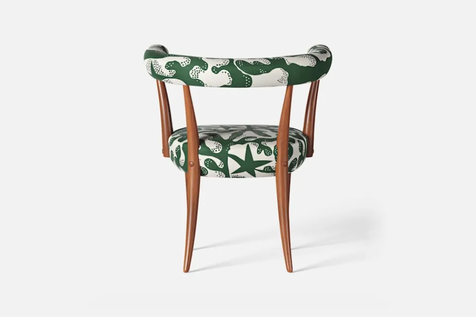 Karmstolar*Josef Frank Karmstol 966 Aristidia, Grön