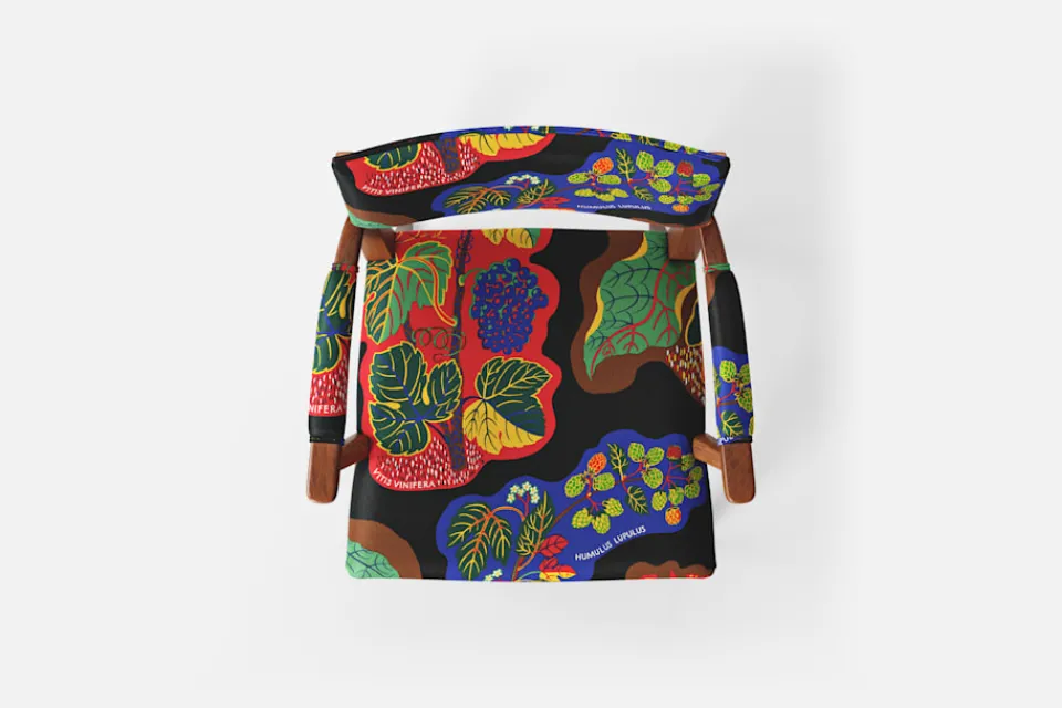 Karmstolar*Josef Frank Karmstol 695 Poisons, Svart