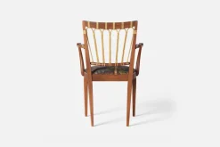 Karmstolar*Josef Frank Karmstol 1165 Mahogny Rotting, Mirakel, Brun