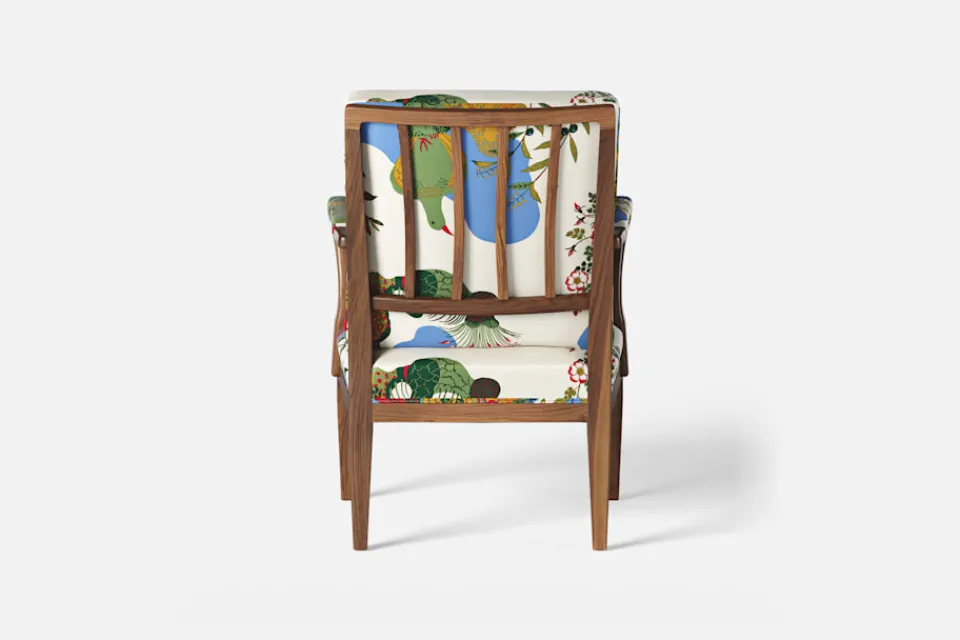 Fåtöljer|Karmstolar*Josef Frank Karmstol 868 Anakreon, Vit