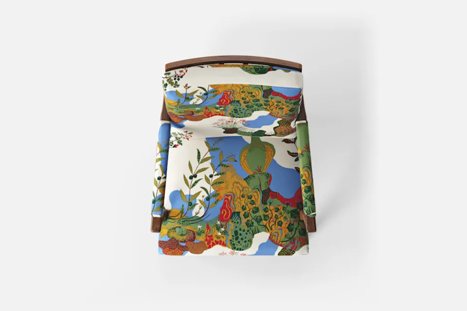 Fåtöljer|Karmstolar*Josef Frank Karmstol 868 Anakreon, Vit