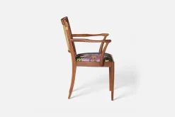 Karmstolar*Josef Frank Karmstol 1165 Mahogny Rotting, Hawai, Brun