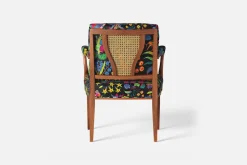 Fåtöljer|Karmstolar*Josef Frank Karmstol 969 Kederband Sitthöjd 47 cm Under Ekvatorn, Multi