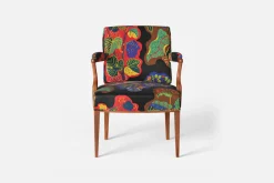 Fåtöljer|Karmstolar*Josef Frank Karmstol 969 Kederband Sitthöjd 47 cm Poisons, Svart