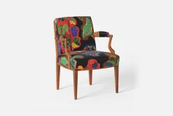 Fåtöljer|Karmstolar*Josef Frank Karmstol 969 Kederband Sitthöjd 47 cm Poisons, Svart
