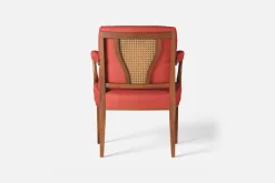 Fåtöljer|Karmstolar*Josef Frank Karmstol 969 Kederband Sitthöjd 47 cm Vägen, Orange