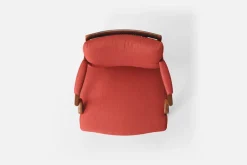 Fåtöljer|Karmstolar*Josef Frank Karmstol 969 Kederband Sitthöjd 47 cm Vägen, Orange