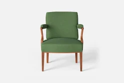 Karmstolar*Josef Frank Karmstol 969 Kederband Sitthöjd 43 cm Möbellin, Grön