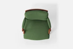 Karmstolar*Josef Frank Karmstol 969 Kederband Sitthöjd 43 cm Möbellin, Grön