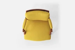 Fåtöljer|Karmstolar*Josef Frank Karmstol 969 Kederband Sitthöjd 47 cm Vägen, Ockra