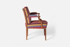 Fåtöljer|Karmstolar*Josef Frank Karmstol 969 Kederband Sitthöjd 47 cm Hamaca Rojo, Multi