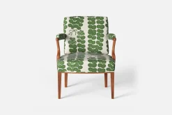 Karmstolar*Josef Frank Karmstol 969 Kederband Sitthöjd 43 cm Celotocaulis, Grön