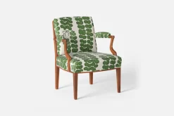 Karmstolar*Josef Frank Karmstol 969 Kederband Sitthöjd 43 cm Celotocaulis, Grön