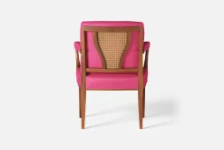 Fåtöljer|Karmstolar*Josef Frank Karmstol 969 Kederband Sitthöjd 47 cm Vägen, Cerise