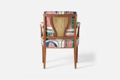 Fåtöljer|Karmstolar*Josef Frank Karmstol 969 Kederband Sitthöjd 47 cm Manhattan, Multi