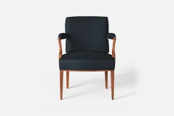 Fåtöljer|Karmstolar*Josef Frank Karmstol 969 Kederband Sitthöjd 47 cm Vägen, Svart