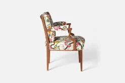 Fåtöljer|Karmstolar*Josef Frank Karmstol 969 Kederband Sitthöjd 47 cm Baranquilla, Vit